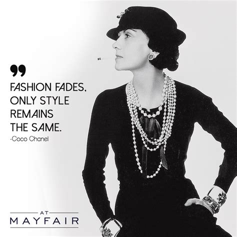 perfume quotes chanel|coco chanel quotes fashion fades.